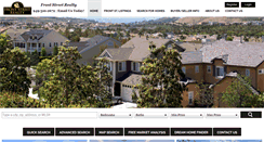 Desktop Screenshot of frontstrealty.com